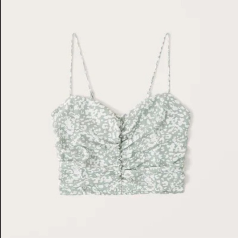 Two piece set: Ruched A&F ruched skirt and top set